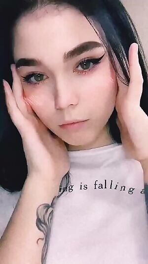 Pale skin , beautiful eyes