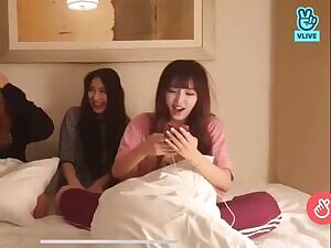 Iz*one - Hyewon legs and a bit of cheek