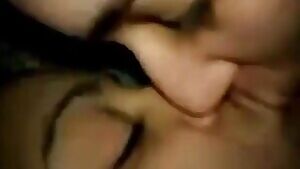 Latina girlfriends having sex with a strapon