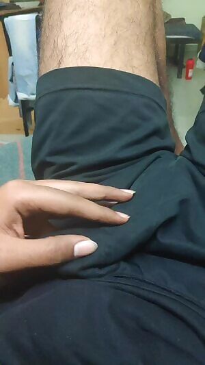 Roommates are binge watching, should I get yself off without them noticing?