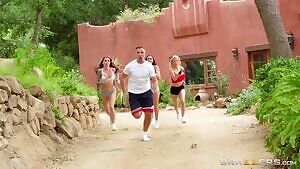 Alexis Fawx, Monique Alexander and Rachel Starr