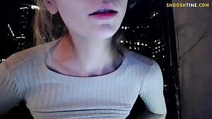 Cute lips, tongue. Thigh Socks. Skirt. Emo Eyeliner. Adorable Face.