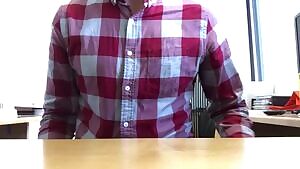 Getting my desk a little sticky