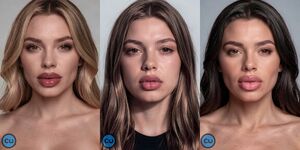 Rolling eyes Ahegao Ai Generated Fake Lips