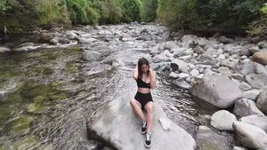 Real Outdoor Enjoyers Argentinian Brunette Latin