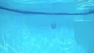 Ambercutie getting wet.