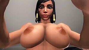 Deepthroating Pharah POV