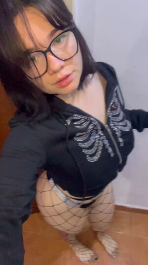 AhegaoFace Alternative Areolas Glasses Goth