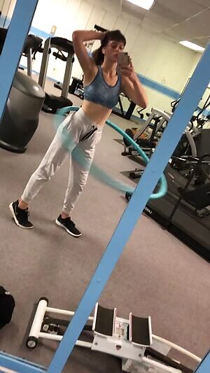 Hula Hoop Titty Squeeze