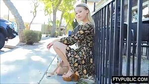 Sidewalk Cutie Crawling