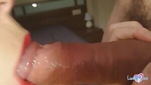 Hot girl makes him enjoy it to the fullest with her Little mouth