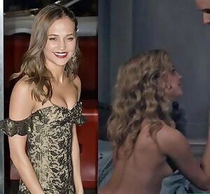 Alicia Vikander on/off