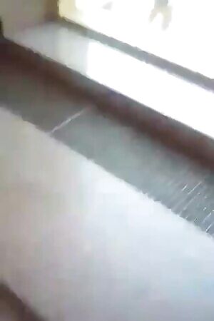 Strip at a Russian train station