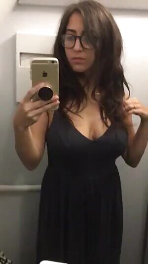 April O'Neal sexy airplane reveal