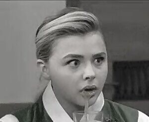 Chloe Grace Moretz after surprise oral creampie