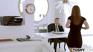 Paige Owens - Blowjob for a raise