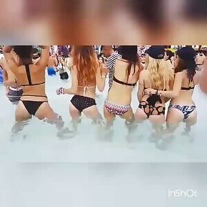 Twerking at a festival