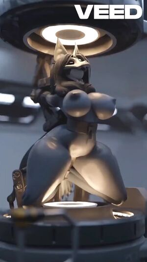 Monster Girls 3D Animation Ball Gagged