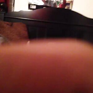 Normal sized dick cumming