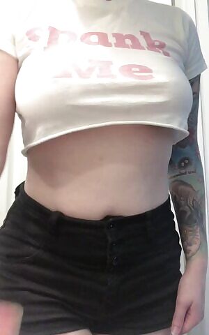 Not sure if it’s the teasing, the drop, or the playing with my nipples that makes me deserving of a spanking...it’s probably all of the above 😛