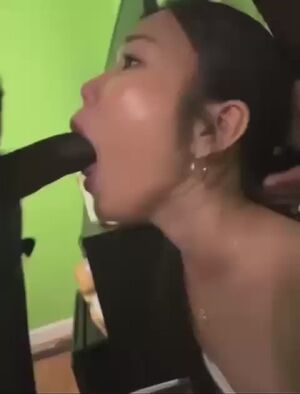 Asians with BBC! Asian BBC Blowjob
