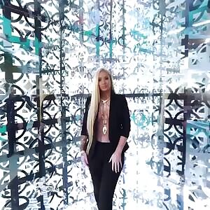 Iggy Azalea teasing us with the biggest cleavage ever