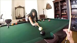 Rina Ellis - Stroking His Cue Stick