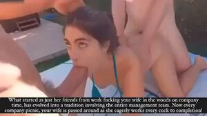 Cheating Mouth (Captions) Big Dick Caption