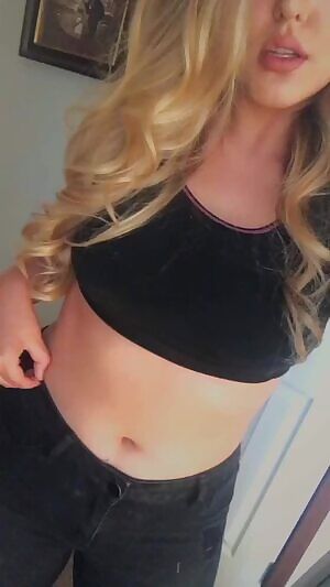 A lil peek beneath my sports bra or ya!