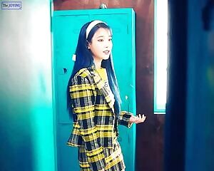 IU being cute