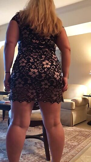 Peeling down my panties