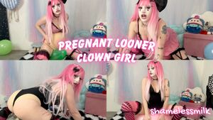 Clown Girls Balloons Booty Bouncing Costume