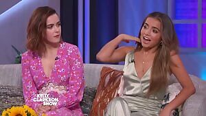 Kiernan Shipka and Isabela Merced