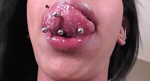 Piercings blow job