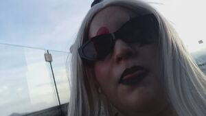 Cigar fetish Blonde Clown Goth Smoking