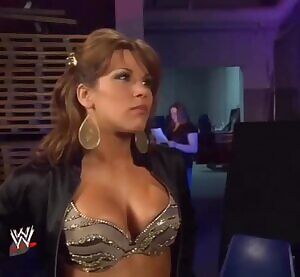 Mickie looks unimpressed