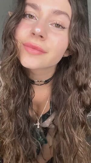 Self-Choking Girls Babe Bunny Cleaning Natural Tits