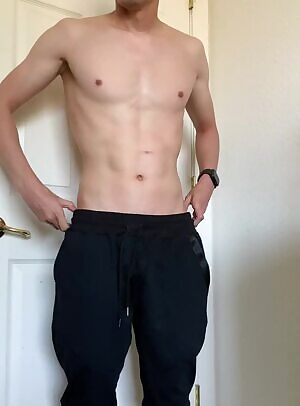 Back from a run like