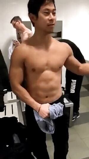 The restroom? It's that way, let me know if you need a hand!