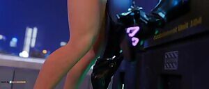 Widowmaker rooftop sex