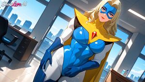 Hanime 3D Ai Generated Animation Blonde