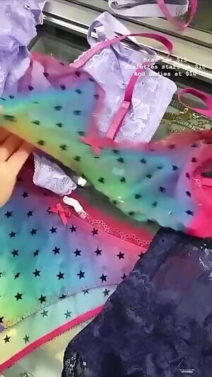 I'm good with her going into great detail about what lingerie she likes and why