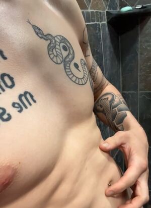Would you shower with a 6’1 goth?