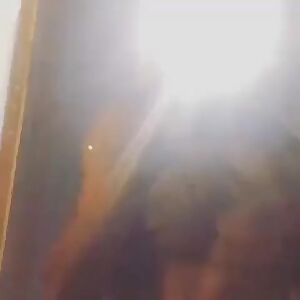 Long dick in the mirror