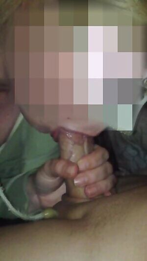 Oral creampie and swallow from gf