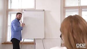 Alexa Sexy in School Uniform Anal