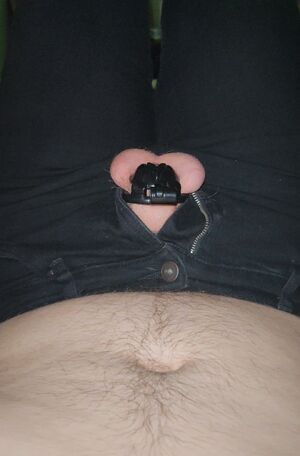 Chastity Ballbusting Balls Caged