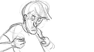 boy to girl transformation {Animation} - skaplip