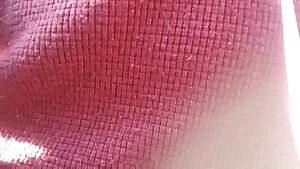 Walking the dog this morning. This doesn't count towards playing with myself, does it?