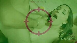 French starlet Alice Leroy takes a facial